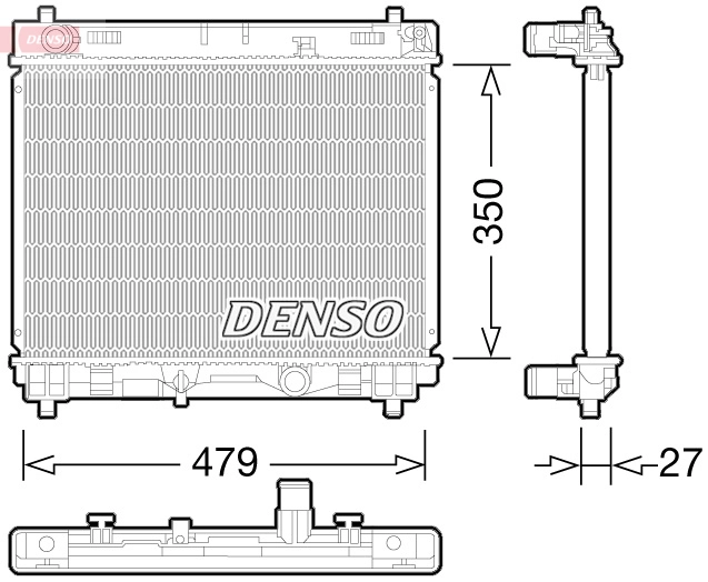 Radiator, engine cooling