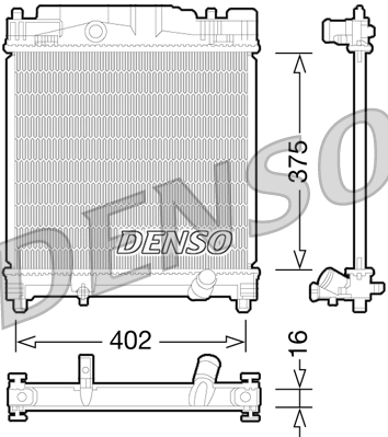 Radiator, engine cooling