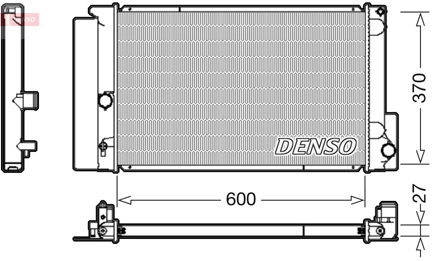 Radiator, engine cooling