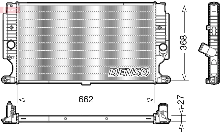 Radiator, engine cooling