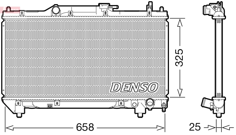 Radiator, engine cooling