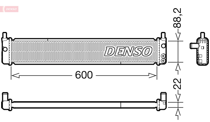 Radiator, engine cooling