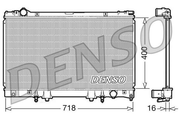 Radiator, engine cooling