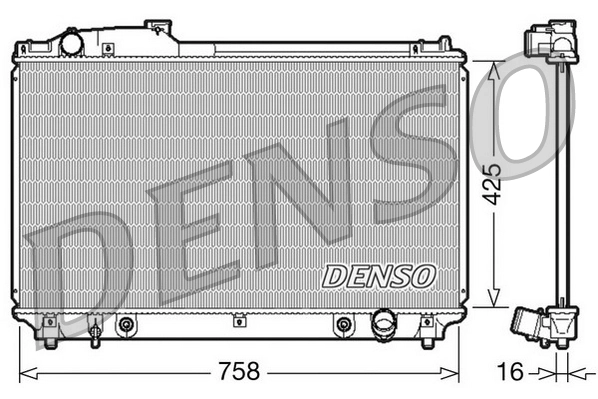 Radiator, engine cooling