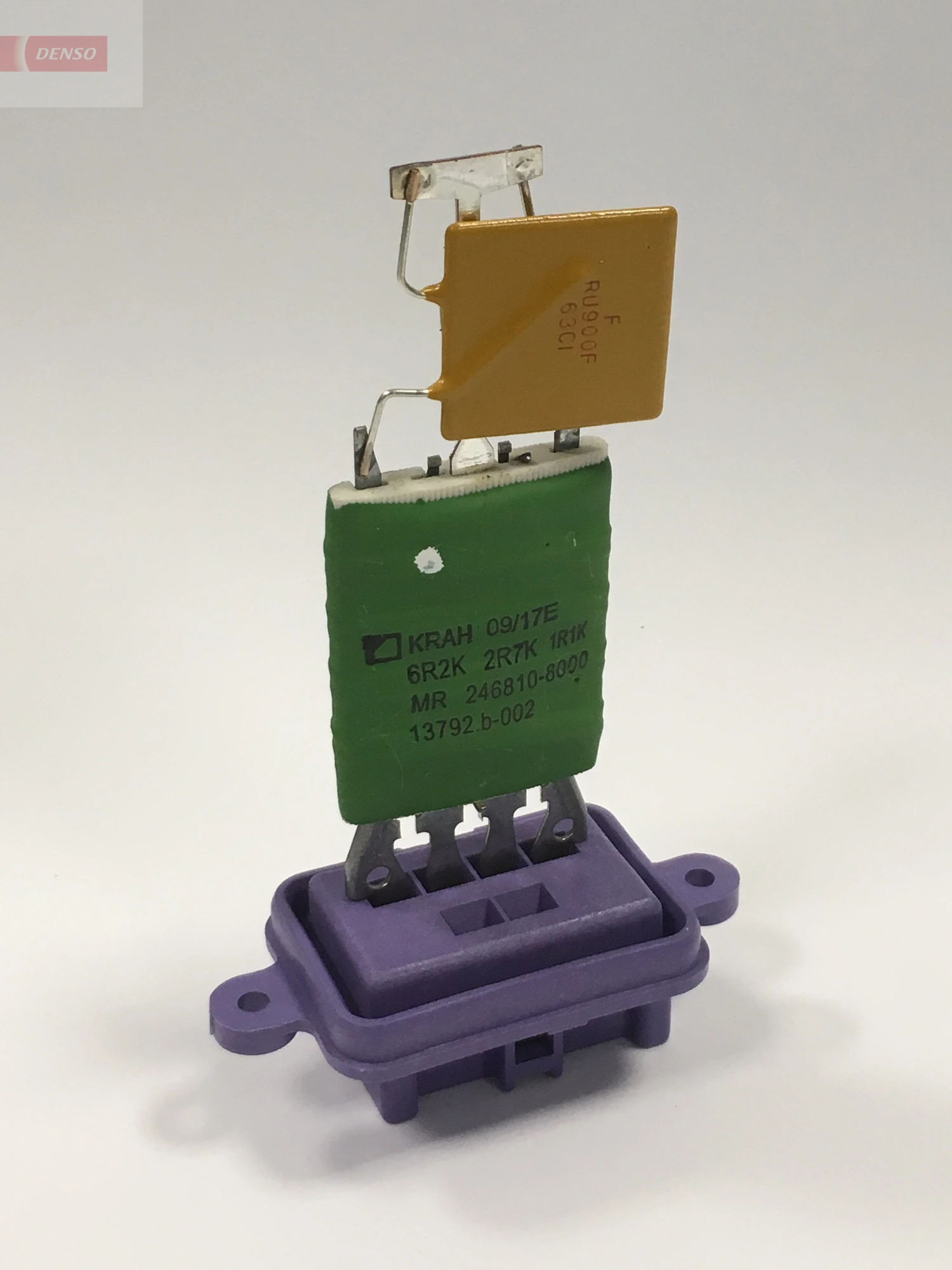 Resistor, interior blower