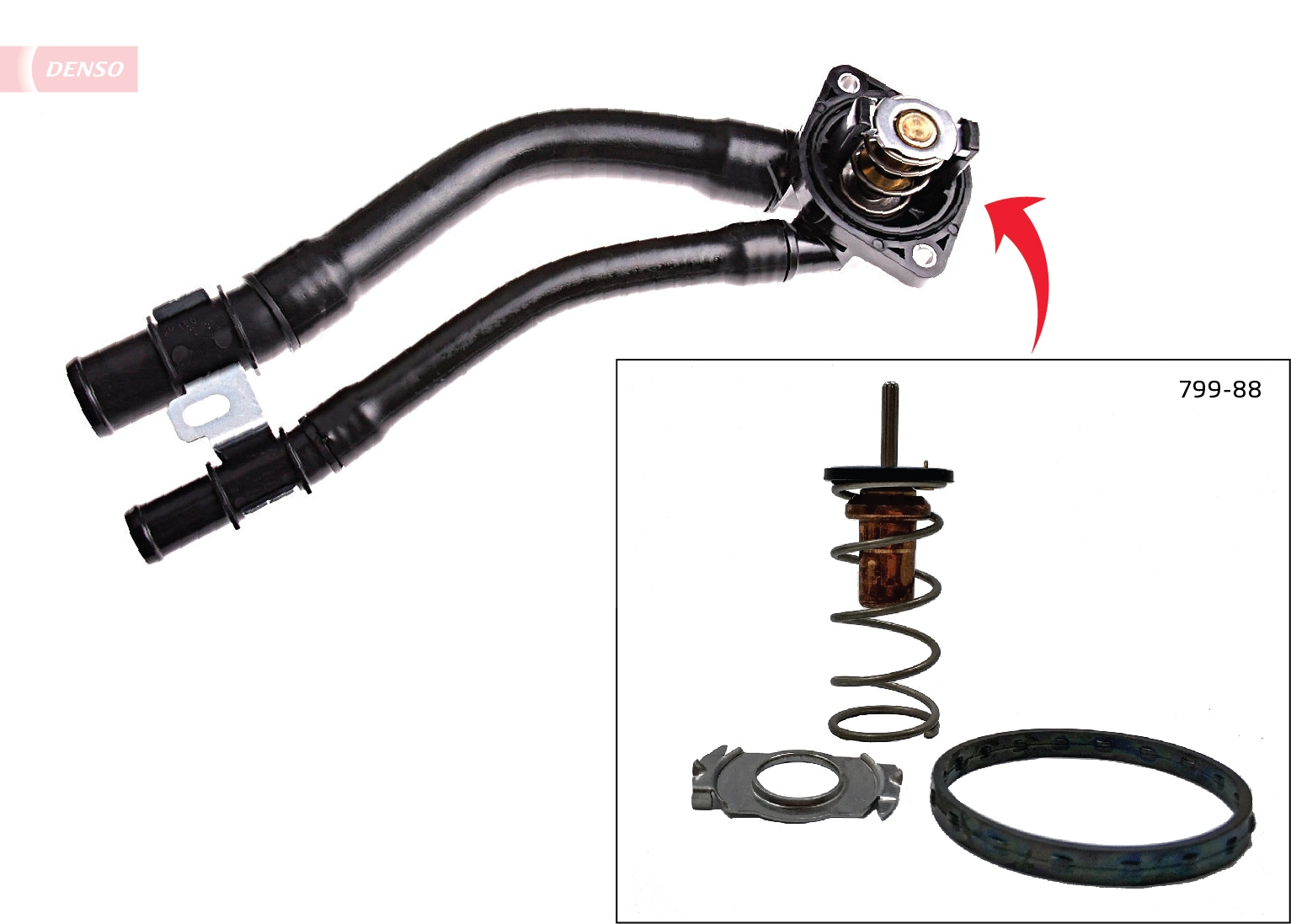 Thermostat, coolant