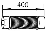 Corrugated Pipe, exhaust system