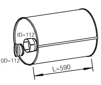 Centre Muffler