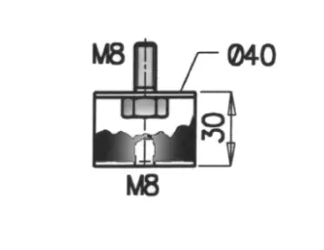 Mount, exhaust system