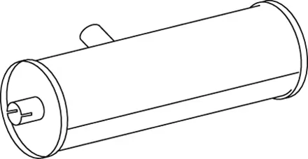 Centre/Rear Muffler