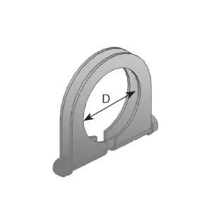 Clamping Piece, exhaust system