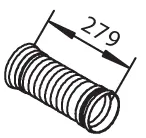 Corrugated Pipe, exhaust system