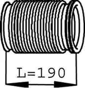 Corrugated Pipe, exhaust system