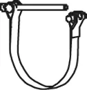 Clamping Piece, exhaust system