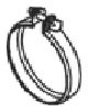 Clamping Piece, exhaust system