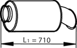 Rear Muffler