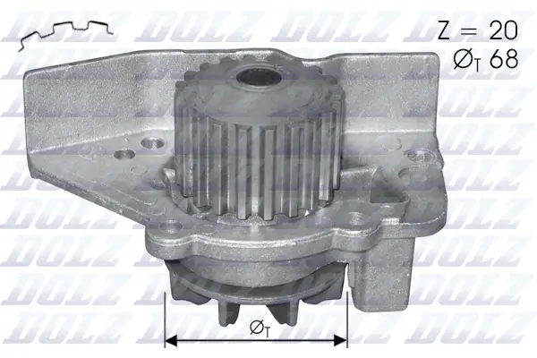 Water Pump, engine cooling