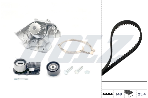 Water Pump & Timing Belt Kit
