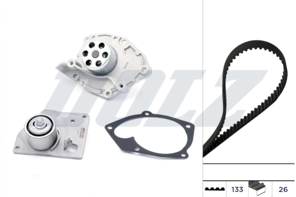 Water Pump & Timing Belt Kit