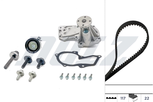 Water Pump & Timing Belt Kit