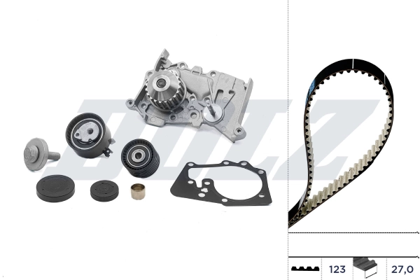 Water Pump & Timing Belt Kit