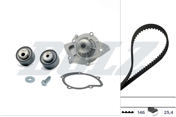 Water Pump & Timing Belt Kit