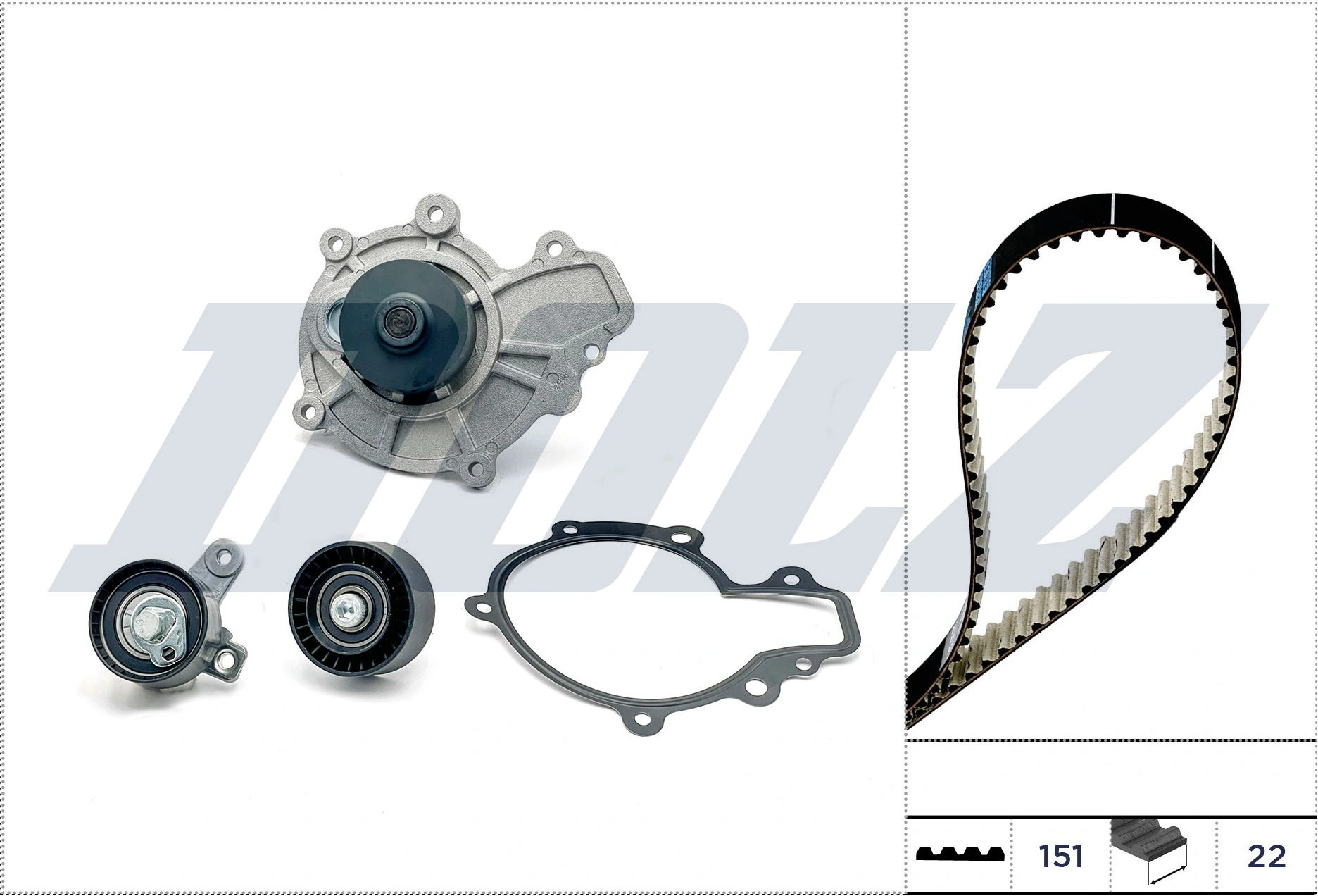 Water Pump & Timing Belt Kit