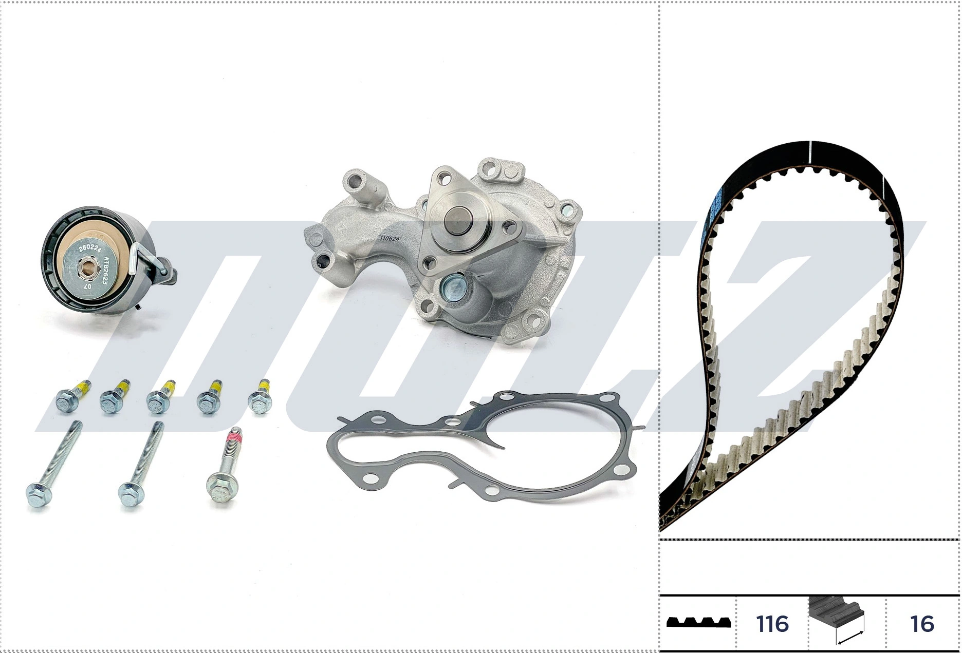 Water Pump & Timing Belt Kit