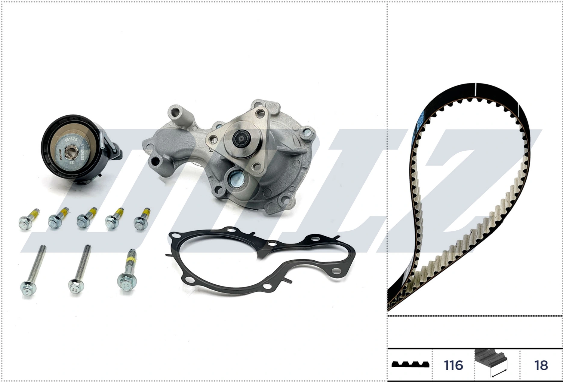 Water Pump & Timing Belt Kit