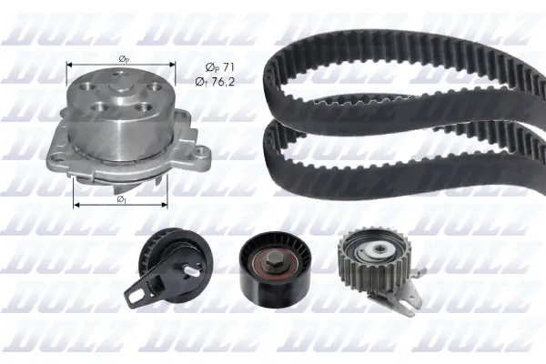 Water Pump & Timing Belt Kit