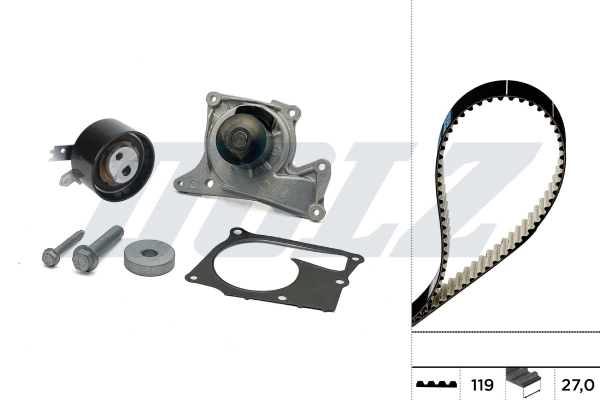 Water Pump & Timing Belt Kit