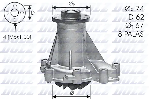 Water Pump, engine cooling