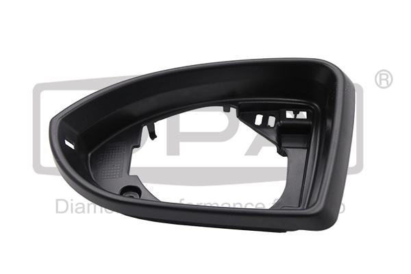 Frame, exterior mirror