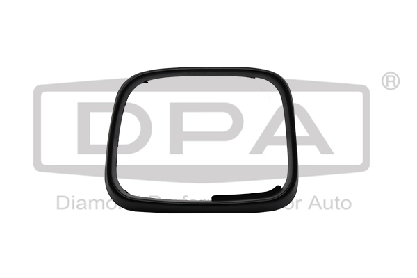 Frame, exterior mirror