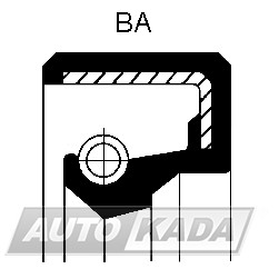 Oil seal 15x24x7