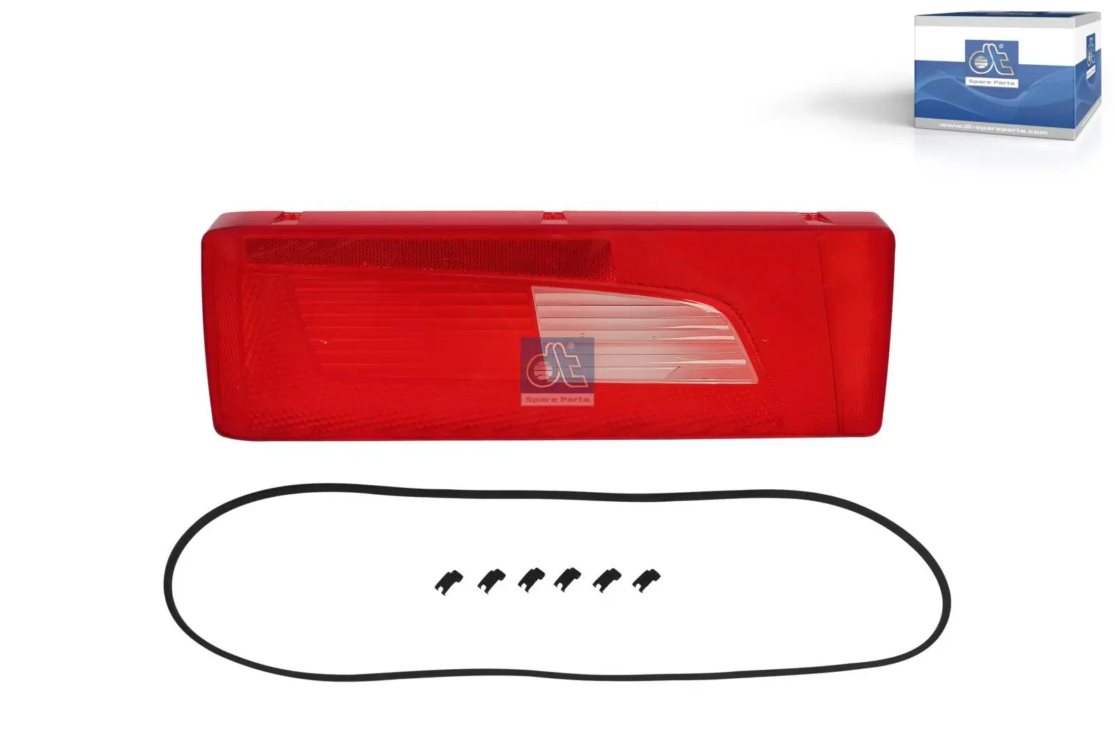 Lens, tail light assembly