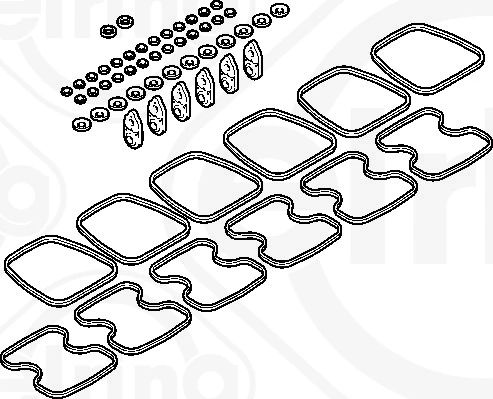 Gasket Set, cylinder head cover