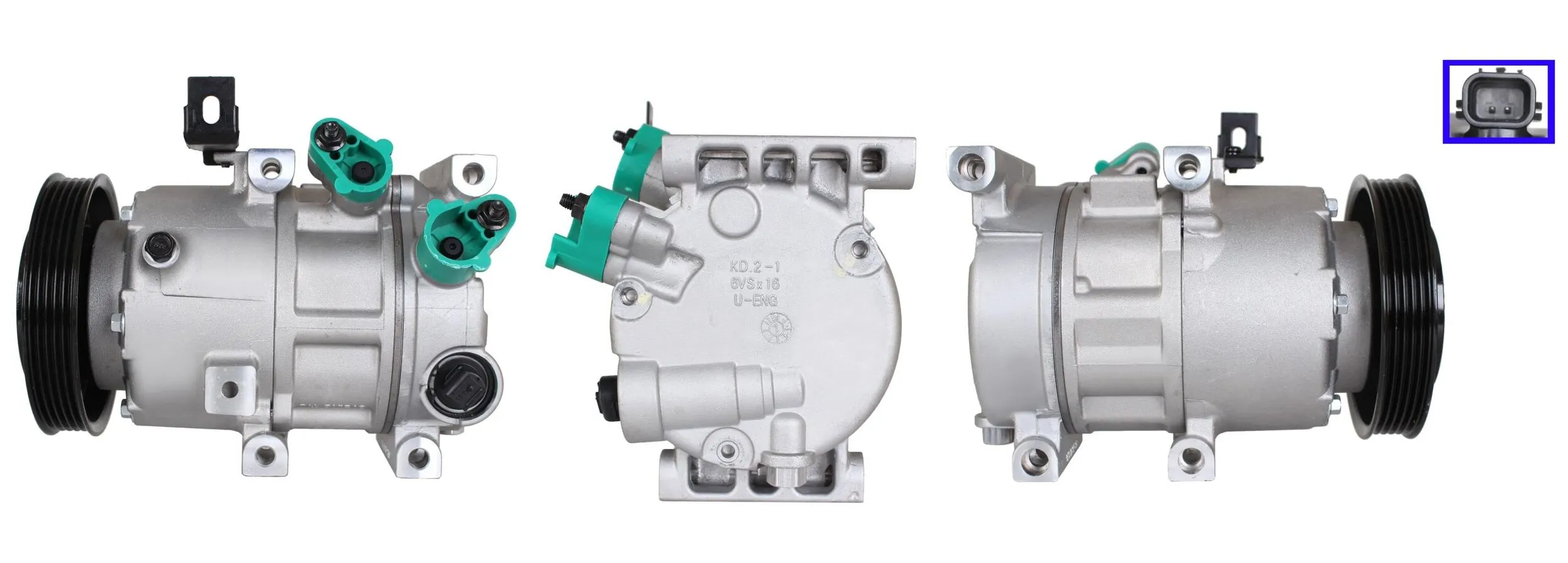 Compressor, air conditioning