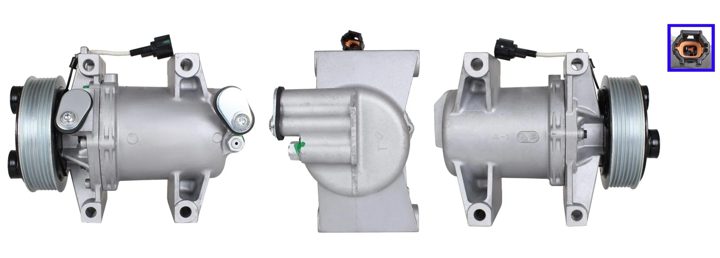 Compressor, air conditioning