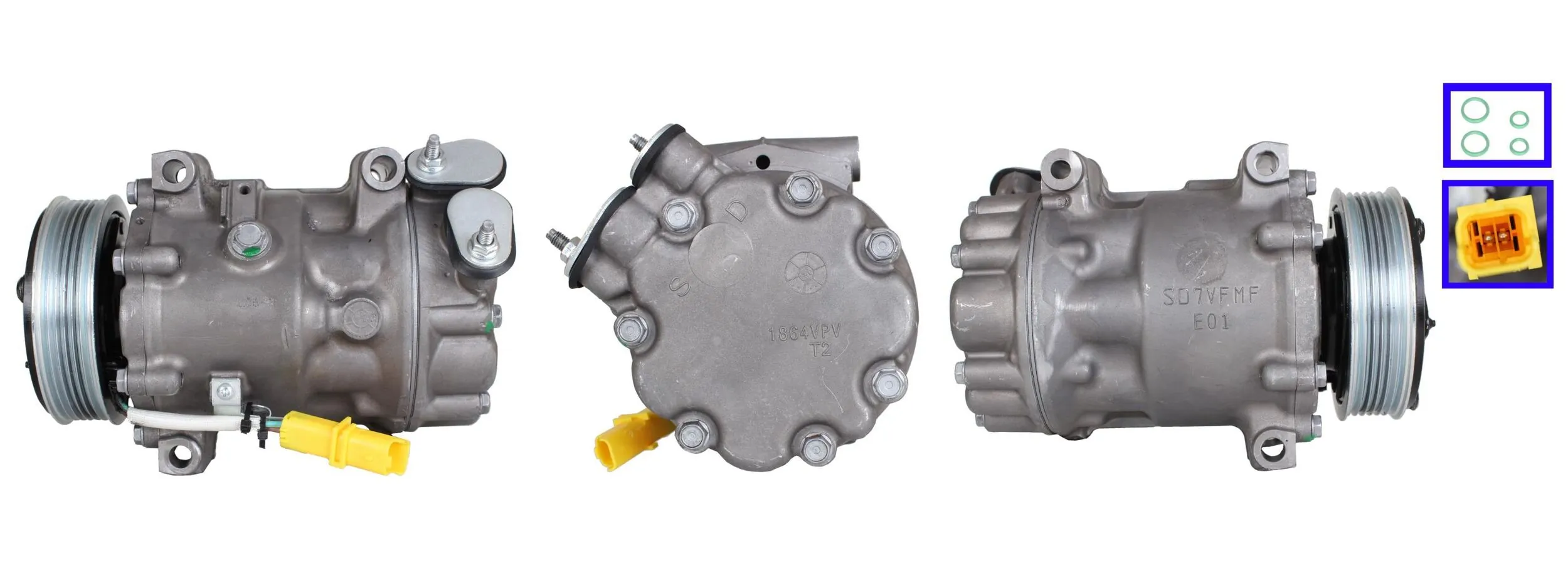 Compressor, air conditioning