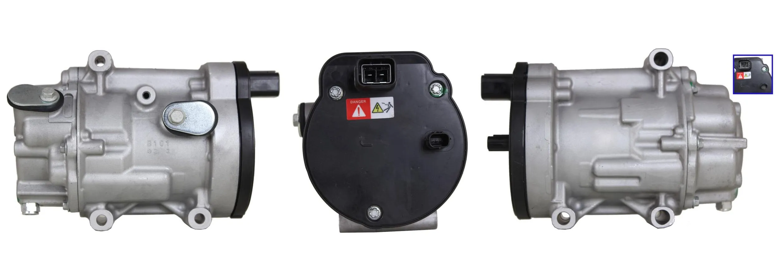Compressor, air conditioning
