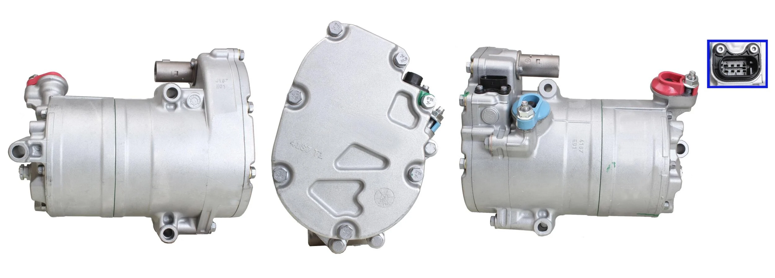 Compressor, air conditioning
