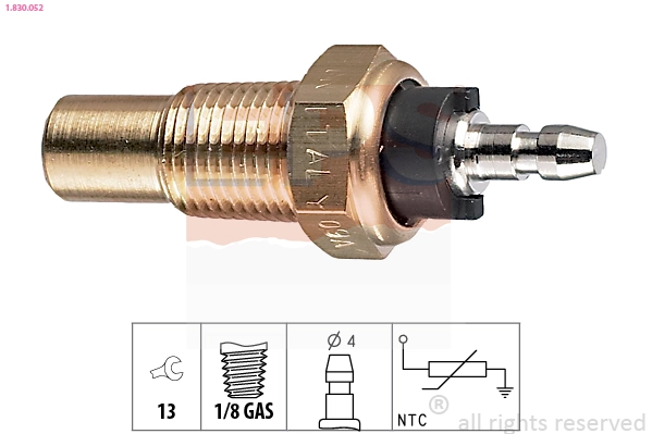 Sensor, coolant temperature