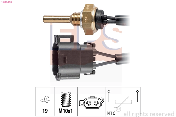 Sensor, coolant temperature