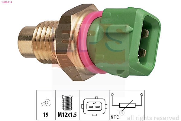 Sensor, coolant temperature