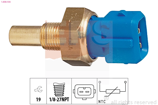 Sensor, coolant temperature