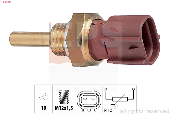 Sensor, coolant temperature
