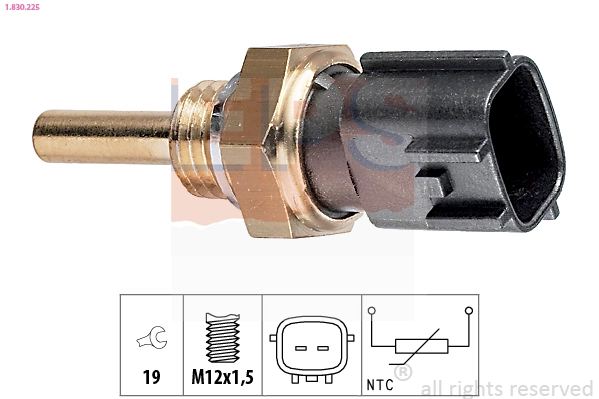 Sensor, oil temperature