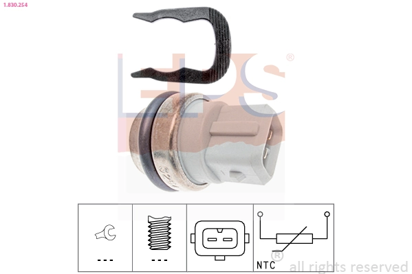 Sensor, coolant temperature