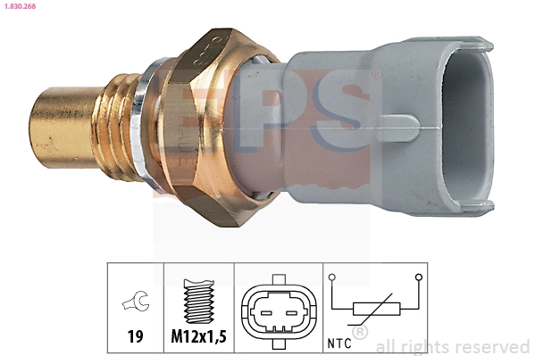 Sensor, coolant temperature
